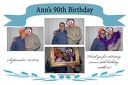 Ann's 90th Birthday
